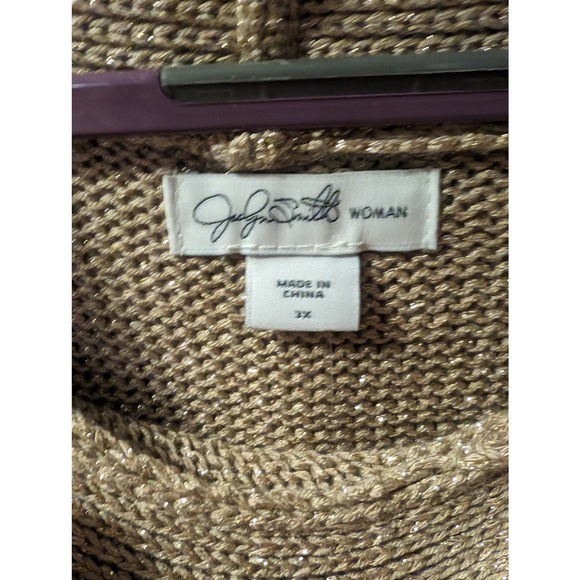 NWT Jocelyn Smith Ladies' Tan 3XL Sweater Cowl - Picture 3 of 6